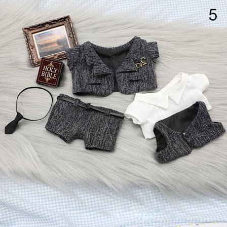 4st/ set 20cm Dockkläder Plysch dockkläder 5 5