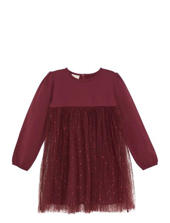 Dress Tulle Red En Fant