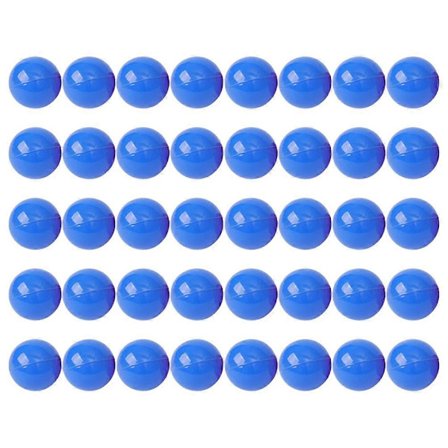 50 stk. Lotterikuler Ornamenter Lotteri Trekke Kuler Festaktivitet Plast Åpningsbare Kule Rekvisitter_xx