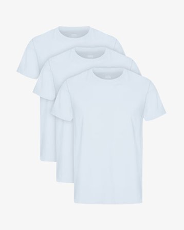 Classic Organic Tee - Polar Blue (3-Pack) - Male