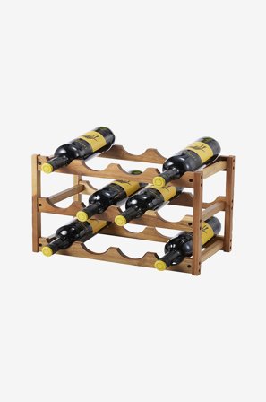 Dorre - Viinipulloteline Varo - Luonnonväri - Viinipullotelineet - - Homeroom