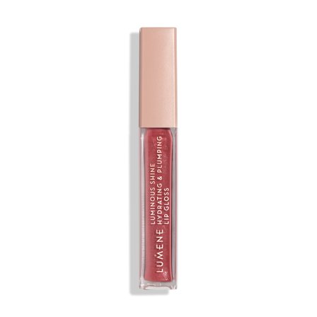 Lumene Luminous Shine Hydrating & Plumping Lip Gloss, 07 Petal Pink, 5 ml
