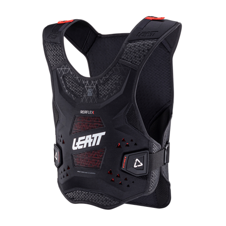 Crossbrystbeskyttelse Leatt ReaFlex Svart XXL