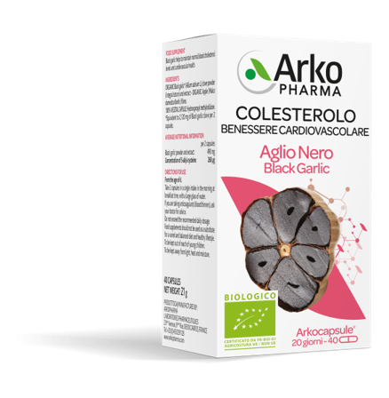 Arkopharma Aglio Nero Bio 40 Capsule