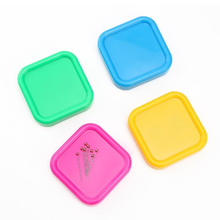 4 st Magnetisk sömnadsdyna Magnetisk nålhållare Multifunktionell P