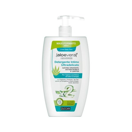 Aloe Vera2 Detergente Intimo Ultradelicato 400ml pH Neutro