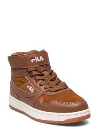 Arcade Velcro Mid Kids Korkeavartiset Tennarit Ruskea FILA