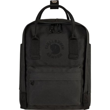 Fjällräven Re-Kånken Mini in Black/Schwarz