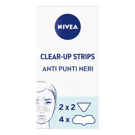 Nivea Clear-up Strips Zona T Cerotti Punti Neri Anti-imperfezioni