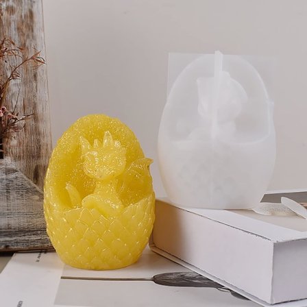 Lohikäärme Hartsi Muotti Lohikäärmemuna Muotti Lohikäärme Kynttilä Muotti Koru Hartsi Valumuotti Käsintehty Silikonimuotti Hartsikynttilän 