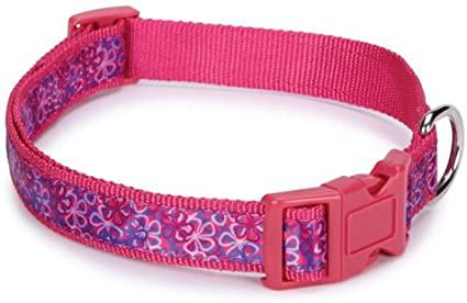 East Side Collection - Carolina Hundhalsband - Rosa- Hundhalsband