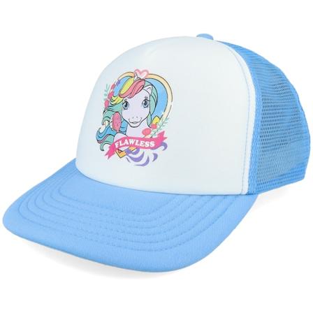 My Little Pony - Kids Pony Flawless Sky Blue Foam Trucker Trucker Blue Cap - @ Hatstore