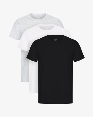 Classic Organic Tee - Mixed 06 (3-Pack) - XL