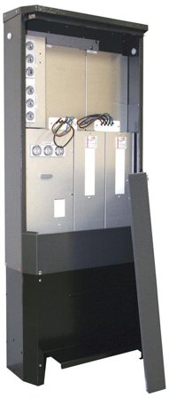 Garo MMLK-B 2-25 2 Bakkemålerskap 63 A, dobbelte målerplasser, Elfordeling & strømforsyning