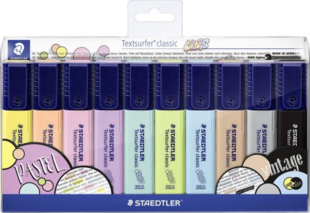 Staedtler Overstrykningspenn Textsurfer assortert (10)