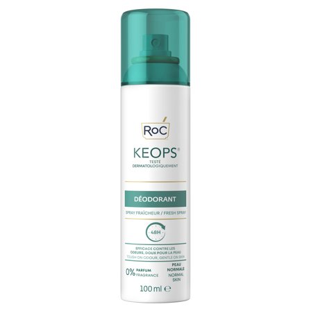 ROC Deodorante Spray Fresco 48H 100ml - Deodorante Spray