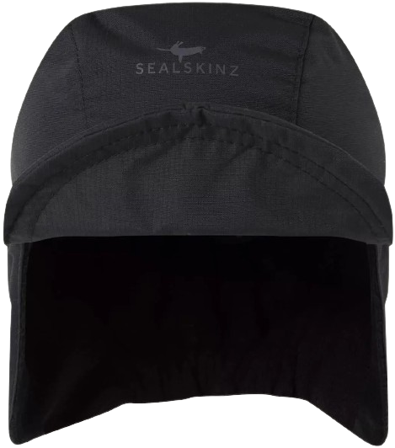 Sealskinz Kirstead Waterproof Cap Black - Vinterkepsar & Öronlappsmössor