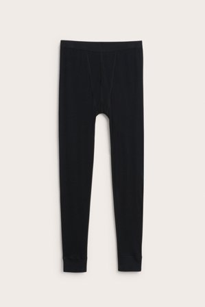 Kappahl | Kalesony z wełny merino | Czarne