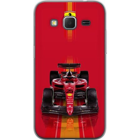 Yhteensopiva Puhelinkuori Samsung Samsung Galaxy Core Prime Ferrari Formula 1 -auto ikonisessa punaisessa muotoilussa urheilullisella tarkkuudella
