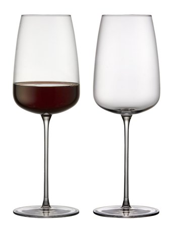 Lyngby Glas Rødvinsglas Veneto 2 Stk. - Nude - 54 CL