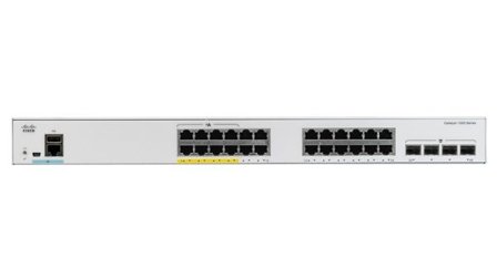 Cisco Catalyst 1000-24P-4G-L - switch - 24 porter - Styrt - rackmonterbar