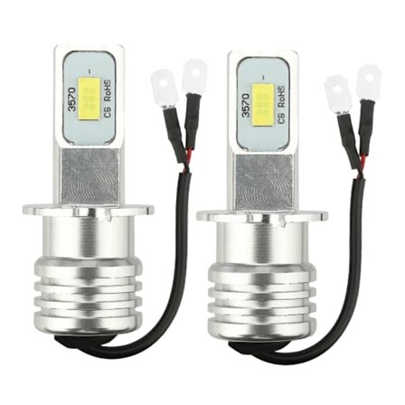 2x H3 LED Kit 100w 10000lm Tågelygter