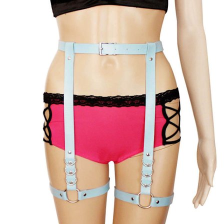 Strumpklämma ben dekoration strumpeband