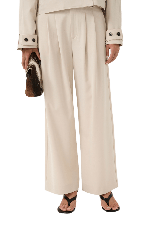 Gestuz GZedina HW Trousers Byxor Dam Beige 40