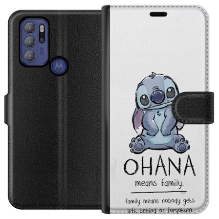 Motorola Moto G60S Lompakkokotelo Stitch Ohana