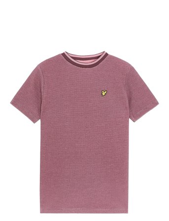 Lyle & Scott | Two Tone Waffle T-Shirt | 10-11