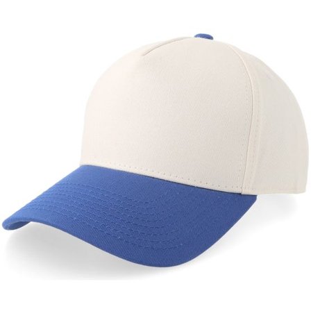 Equip - Vit adjustable Keps - Off White/Royal A-frame Adjustable @ Hatstore