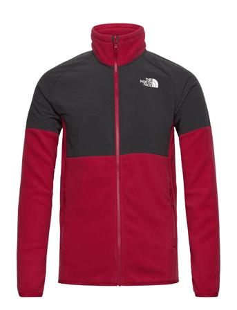 M Glacier Heavyweight Full Zip Sport Men Sport Clothing Sport Fleeces & Midlayers Red The North Face