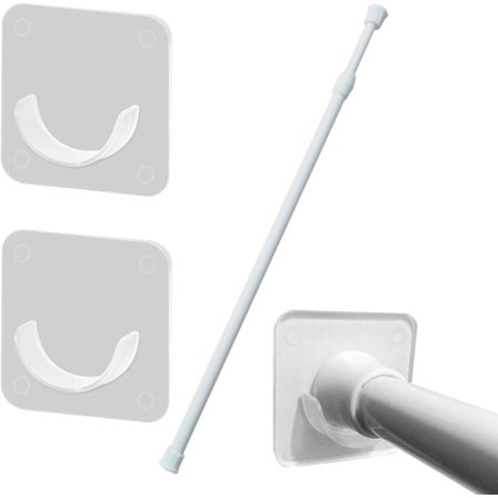 Jatkettava suihkutanko 40-70 cm