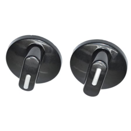 Multi-merke kompatible 6mm komfyr ovn knotter rask installasjon plast tilbehør sett