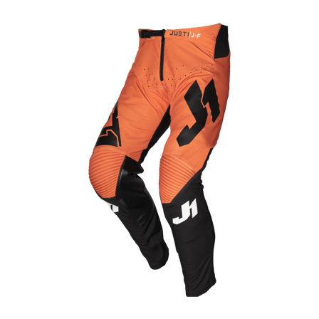 Pantaloni Cross Bambino Just1 J-Flex Aria Arancio-Nero 20