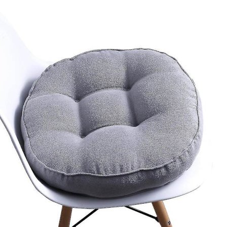 Tykke pude, rund stolepude sædehynde, blød gulvpude til hjemmet Stue Balkon Kontorhave