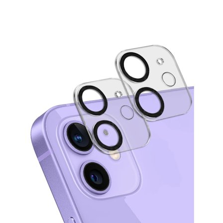 [2-Pack] iPhone 12 Linsskydd I Härdat Glas