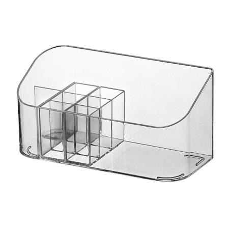 Sminkeorganisator Kosmetikkopp Oppbevaringsboks Klar Skrivebordsorganisator for