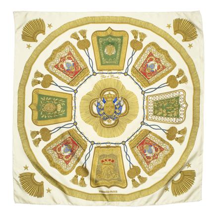 Hermès Vintage, Pre-owned Scarf Geel, Dames, Maat:ONE Size