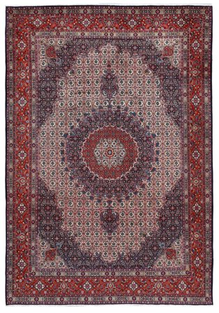 Handgeknoopt Moud Vloerkleed 218X315 Wol