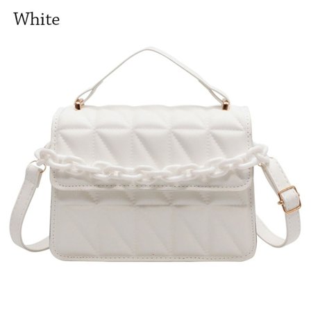 Olkalaukku Crossbody Laukku VALKOINEN