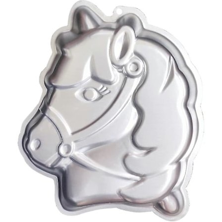 Anodiseret Aluminium Enhjørning Kageform-jie