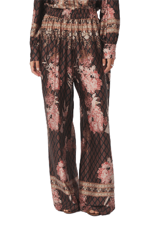 Neo Noir Lunet Botanical Border Pants Byxor Dam Svart 42