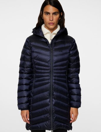 J. Lindeberg Lara Light Down Parka - Navy - XS