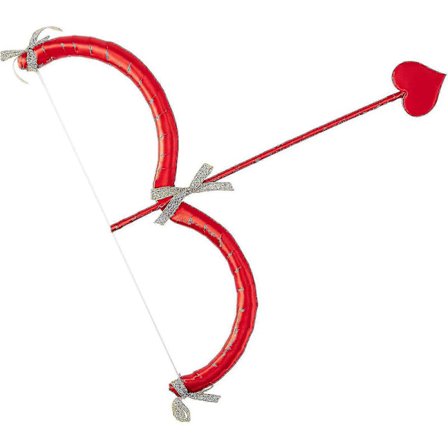 Cupid Båge och Pil Set, 45cm, Lämplig för Flera Tillfällen som Dejter och Fester