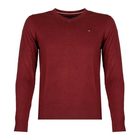 Tommy Hilfiger, Sweter Classics Rood, Heren, Maat:S