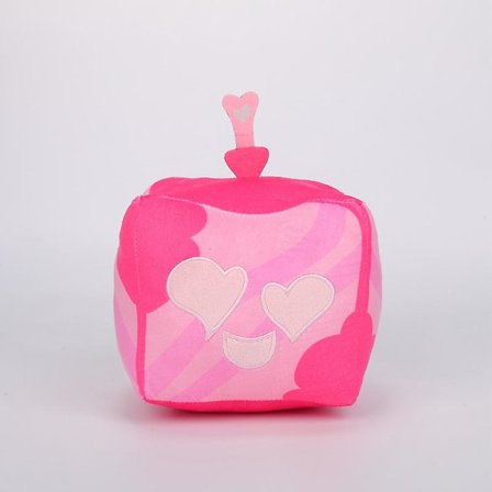 Blox Fruits Game Peripheral Fruit Leopard Print Box Plysjdyr Lilla Boks Dukke(15cm,Rosa kjærlighetsboks 160g)
