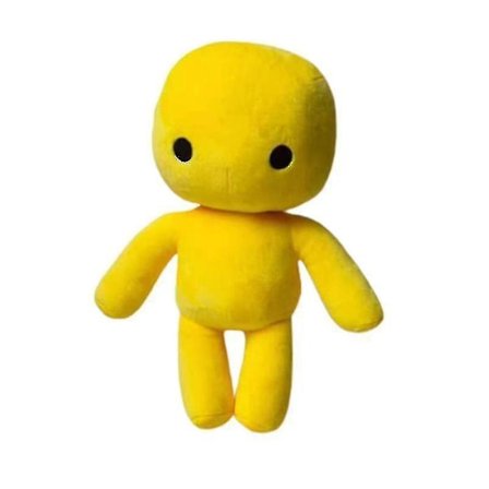 1 st Swing Life Plyschdocka Fylld Cartoon Game Plyschdocka Söt Lugnande Trasdocka Dekorativ Present Till Barn (gul) Hy