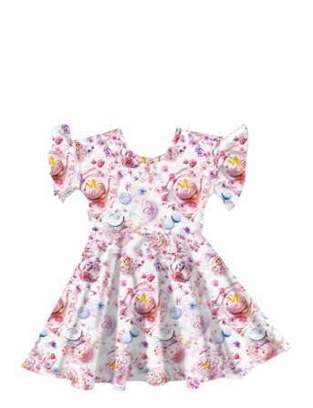 Gugguu | Print Smoc T-Shirt Dress | 98