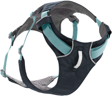 RuffWear Flagline Harness valjaat, harmaa